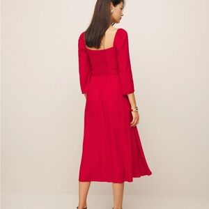 Reformation Inori dress, red